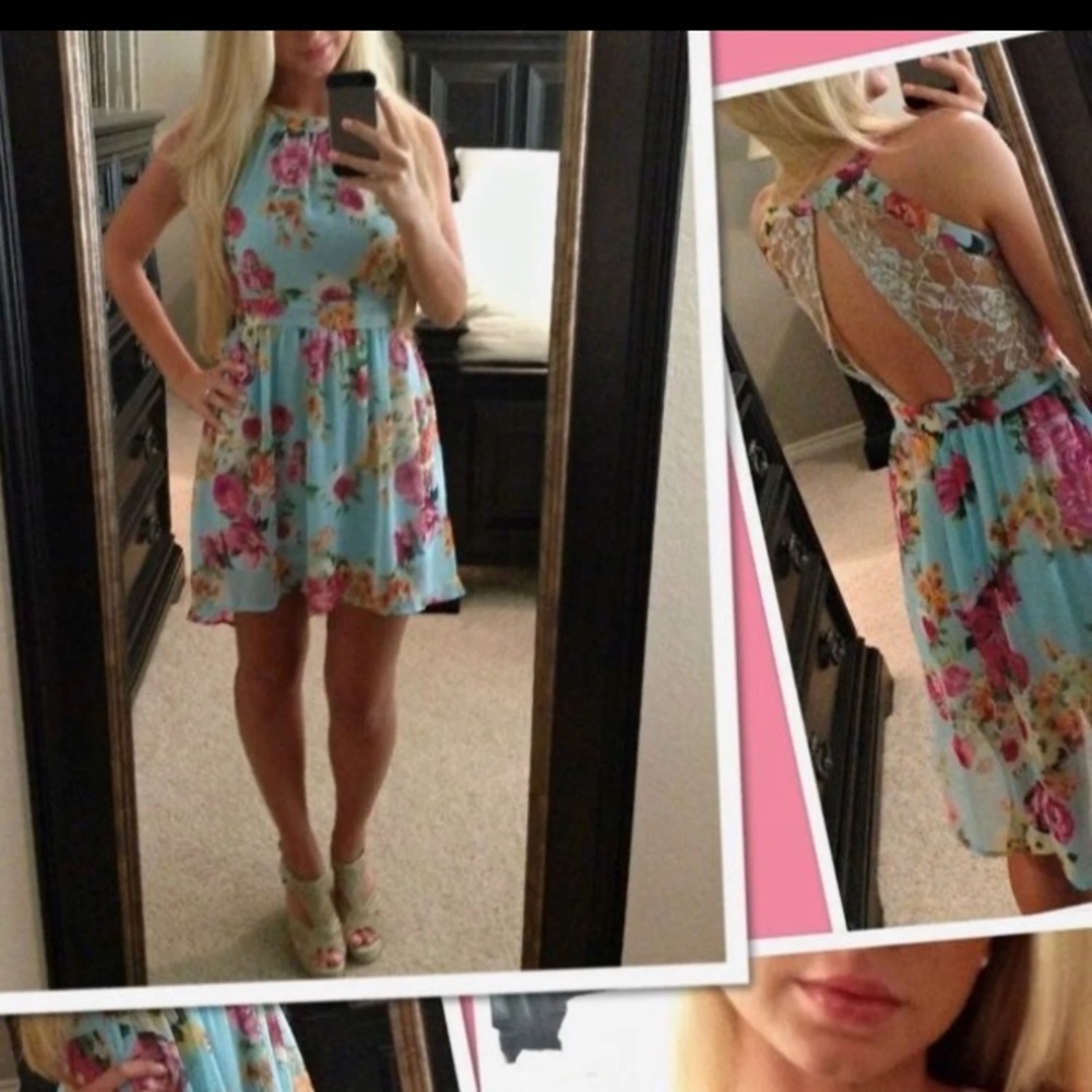 NWT Alice Moon floral dress L